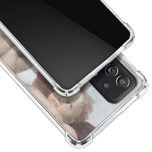 Raphael The Cherubim Putti Angels of The Sistine Madonna Galaxy A52 5G Clear Case