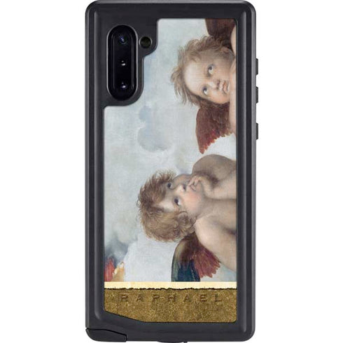 Raphael The Cherubim Putti Angels of The Sistine Madonna Galaxy Note 10 Waterproof Case