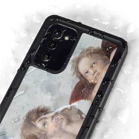 Raphael The Cherubim Putti Angels of The Sistine Madonna Galaxy Note20 5G Waterproof Case