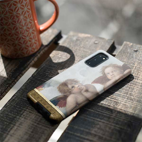 Raphael The Cherubim Putti Angels of The Sistine Madonna Galaxy S20 Pro Case