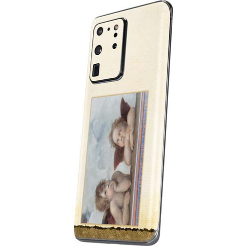 Raphael The Cherubim Putti Angels of The Sistine Madonna Galaxy S20 Ultra 5G Skin