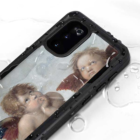 Raphael The Cherubim Putti Angels of The Sistine Madonna Galaxy S20 Waterproof Case