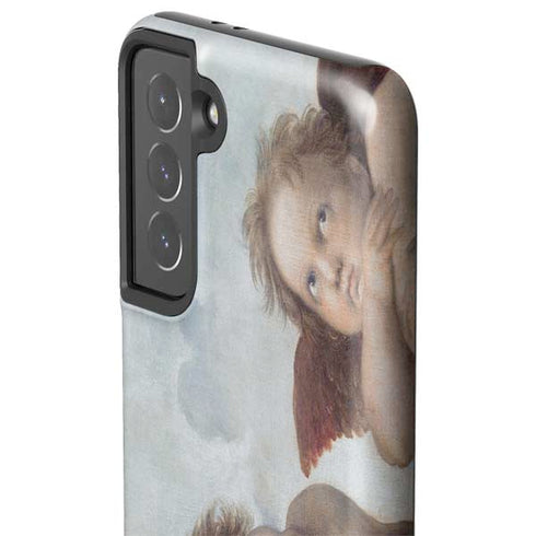 Raphael The Cherubim Putti Angels of The Sistine Madonna Galaxy S21 5G Pro Case