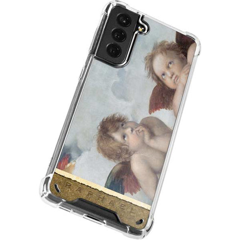 Raphael The Cherubim Putti Angels of The Sistine Madonna Galaxy S21 Plus 5G Clear Case