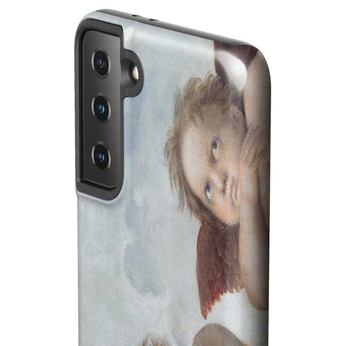 Raphael The Cherubim Putti Angels of The Sistine Madonna Galaxy S21 Plus 5G Pro Case