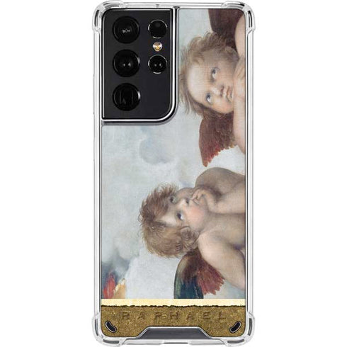 Raphael The Cherubim Putti Angels of The Sistine Madonna Galaxy S21 Ultra 5G Clear Case