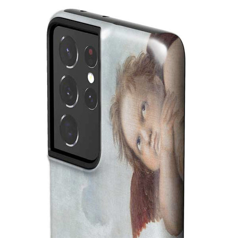 Raphael The Cherubim Putti Angels of The Sistine Madonna Galaxy S21 Ultra 5G Pro Case