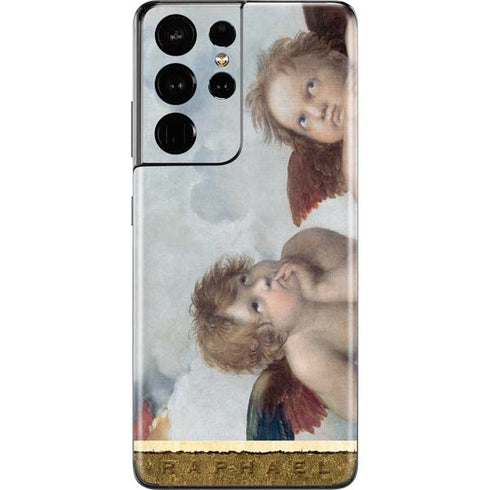 Raphael The Cherubim Putti Angels of The Sistine Madonna Galaxy S21 Ultra 5G Skin