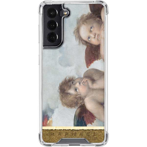 Raphael The Cherubim Putti Angels of The Sistine Madonna Galaxy S22 Clear Case