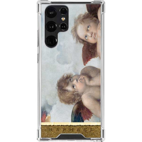 Raphael The Cherubim Putti Angels of The Sistine Madonna Galaxy S22 Ultra Clear Case