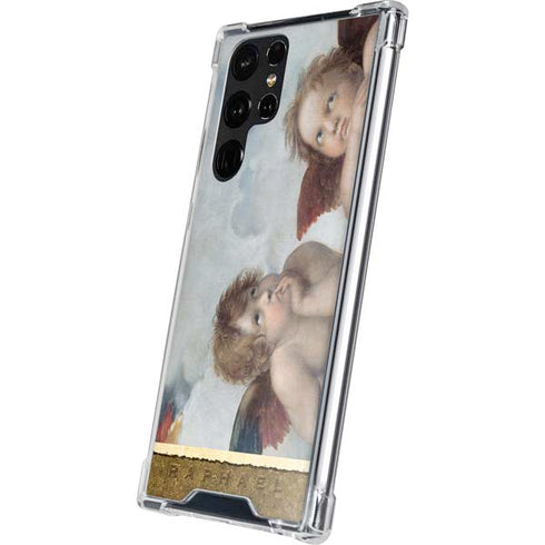 Raphael The Cherubim Putti Angels of The Sistine Madonna Galaxy S22 Ultra Clear Case