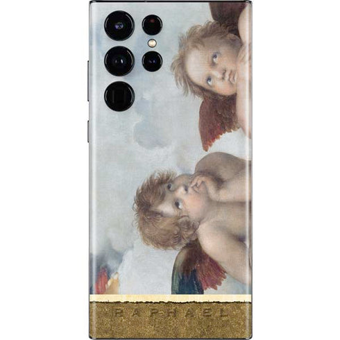 Raphael The Cherubim Putti Angels of The Sistine Madonna Galaxy S22 Ultra Skin