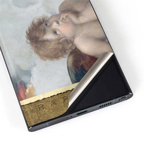 Raphael The Cherubim Putti Angels of The Sistine Madonna Galaxy S22 Ultra Skin