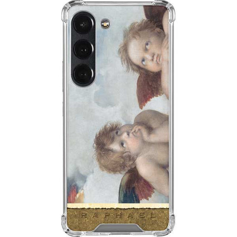Raphael The Cherubim Putti Angels of The Sistine Madonna Galaxy S23 Clear Case