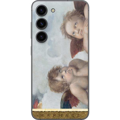 Raphael The Cherubim Putti Angels of The Sistine Madonna Galaxy S23 Skin