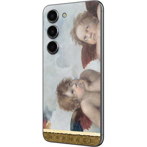 Raphael The Cherubim Putti Angels of The Sistine Madonna Galaxy S23 Skin