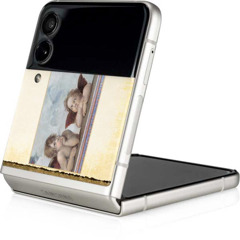Raphael The Cherubim Putti Angels of The Sistine Madonna Galaxy Z Flip3 5G Skin