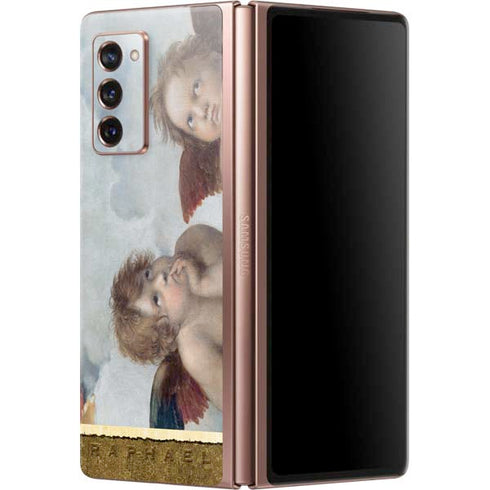 Raphael The Cherubim Putti Angels of The Sistine Madonna Galaxy Z Fold2 5G Skin