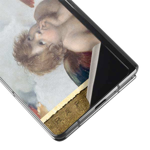 Raphael The Cherubim Putti Angels of The Sistine Madonna Galaxy Z Fold2 5G Skin