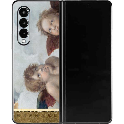 Raphael The Cherubim Putti Angels of The Sistine Madonna Galaxy Z Fold3 5G Skin