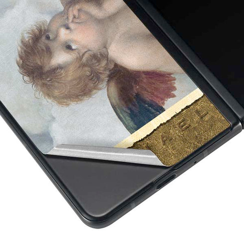 Raphael The Cherubim Putti Angels of The Sistine Madonna Galaxy Z Fold3 5G Skin