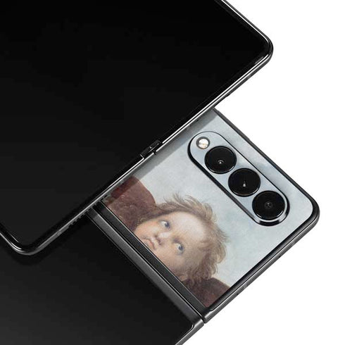 Raphael The Cherubim Putti Angels of The Sistine Madonna Galaxy Z Fold3 5G Skin