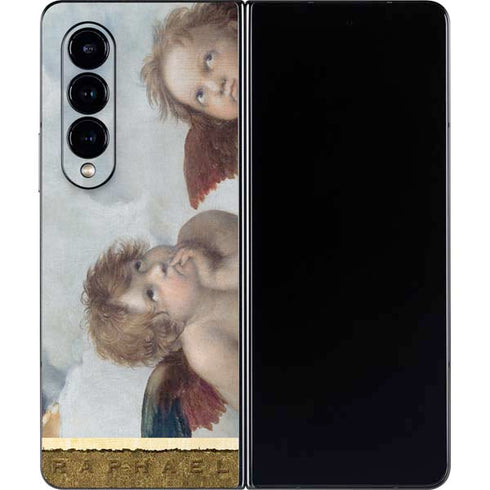 Raphael The Cherubim Putti Angels of The Sistine Madonna Galaxy Z Fold4 5G Skin