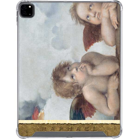 Raphael The Cherubim Putti Angels of The Sistine Madonna iPad Pro 12.9in (2020) Clear Case