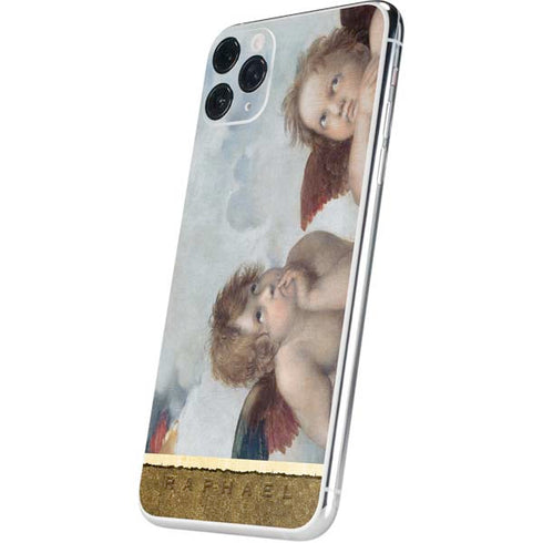 Raphael The Cherubim Putti Angels of The Sistine Madonna iPhone 11 Pro Max Skin