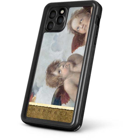 Raphael The Cherubim Putti Angels of The Sistine Madonna iPhone 11 Pro Max Waterproof Case