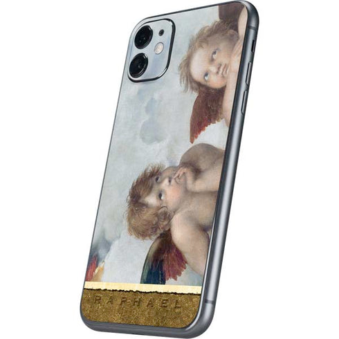 Raphael The Cherubim Putti Angels of The Sistine Madonna iPhone 11 Skin