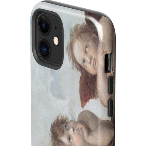 Raphael The Cherubim Putti Angels of The Sistine Madonna iPhone 12 Impact Case