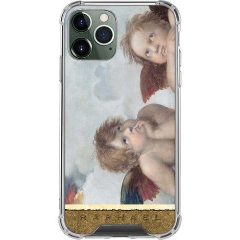 Raphael The Cherubim Putti Angels of The Sistine Madonna iPhone 12 Pro Clear Case
