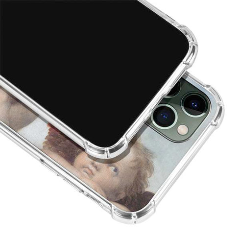 Raphael The Cherubim Putti Angels of The Sistine Madonna iPhone 12 Pro Clear Case