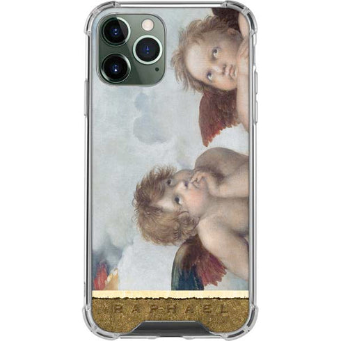 Raphael The Cherubim Putti Angels of The Sistine Madonna iPhone 12 Pro Max Clear Case