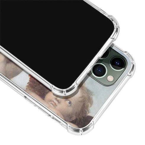 Raphael The Cherubim Putti Angels of The Sistine Madonna iPhone 12 Pro Max Clear Case