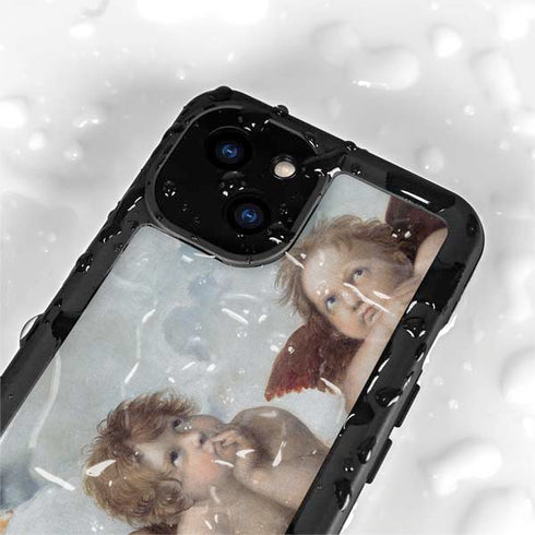 Raphael The Cherubim Putti Angels of The Sistine Madonna iPhone 13 Mini Waterproof Case