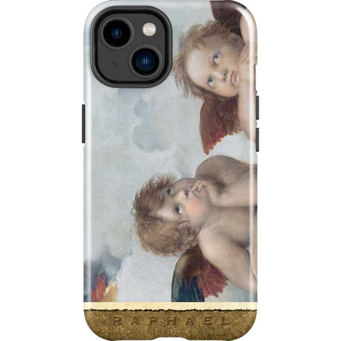 Raphael The Cherubim Putti Angels of The Sistine Madonna iPhone 14 Plus Impact Case