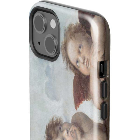 Raphael The Cherubim Putti Angels of The Sistine Madonna iPhone 14 Plus Impact Case