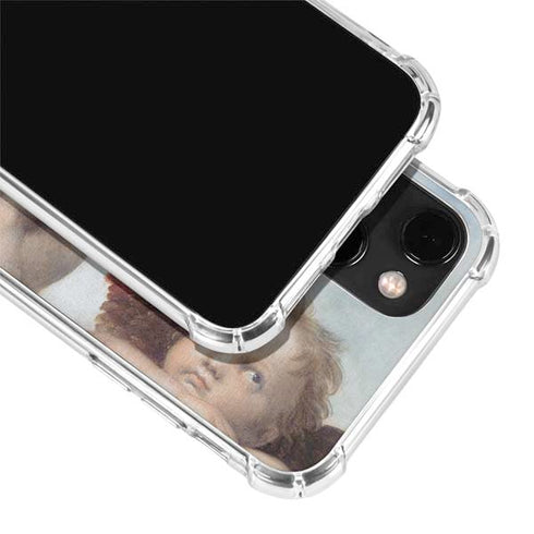 Raphael The Cherubim Putti Angels of The Sistine Madonna iPhone 14 Plus Clear Case