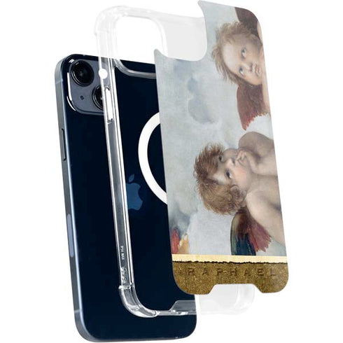 Raphael The Cherubim Putti Angels of The Sistine Madonna iPhone 14 Plus MagSafe Case