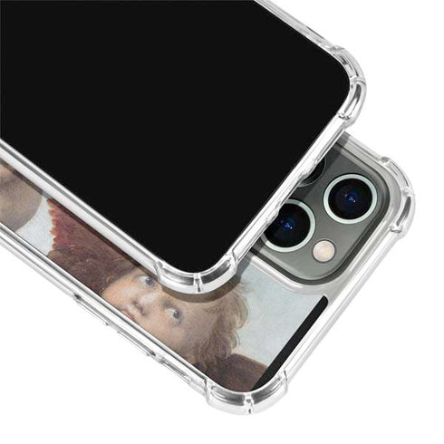 Raphael The Cherubim Putti Angels of The Sistine Madonna iPhone 14 Pro Clear Case