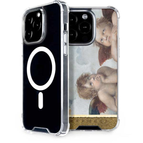 Raphael The Cherubim Putti Angels of The Sistine Madonna iPhone 14 Pro MagSafe Case