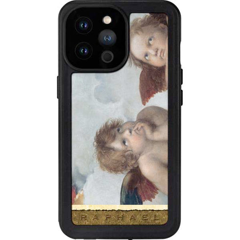 Raphael The Cherubim Putti Angels of The Sistine Madonna iPhone 14 Pro Max Waterproof Case