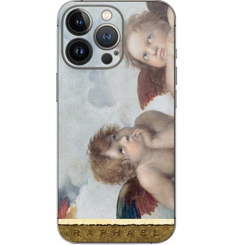 Raphael The Cherubim Putti Angels of The Sistine Madonna iPhone 14 Pro Skin