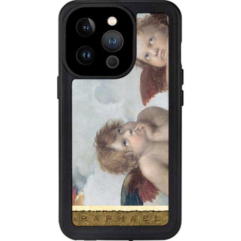 Raphael The Cherubim Putti Angels of The Sistine Madonna iPhone 14 Pro Waterproof Case