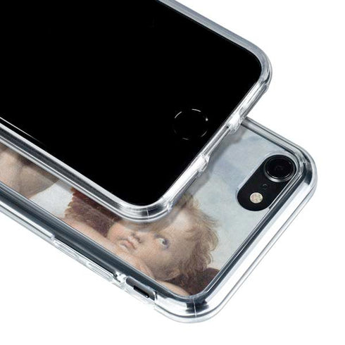 Raphael The Cherubim Putti Angels of The Sistine Madonna iPhone SE (2nd & 3rd Gen) Clear Case