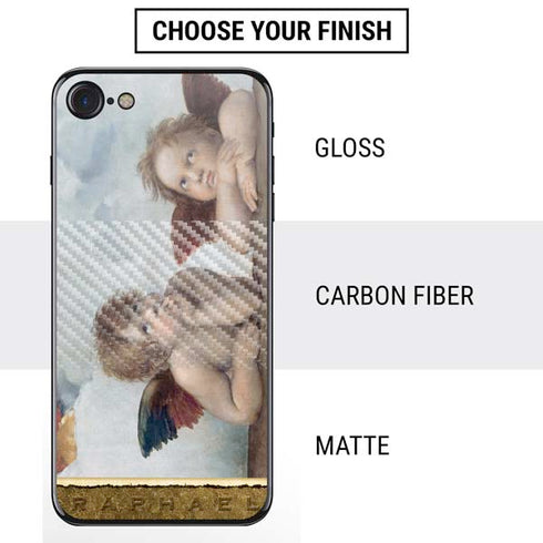 Raphael The Cherubim Putti Angels of The Sistine Madonna iPhone SE (2nd & 3rd Gen) Skin