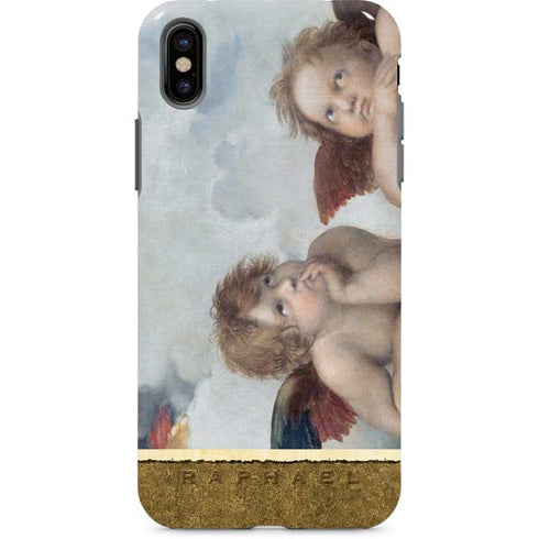 Raphael The Cherubim Putti Angels of The Sistine Madonna iPhone X Pro Case