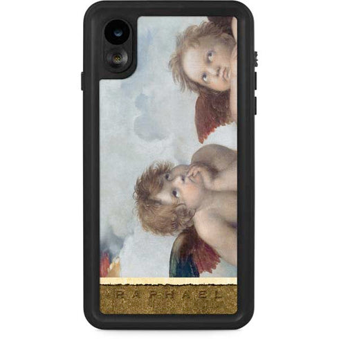 Raphael The Cherubim Putti Angels of The Sistine Madonna iPhone XR Waterproof Case